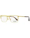 Longines Men's Lg5005 56mm Optical Frames In Gold