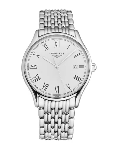 Pre-owned Longines Men's Lyre Watch, Circa 2020s (authentic Pre-loved)