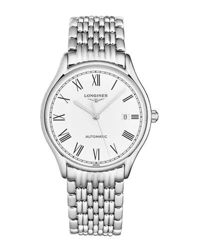Longines Men's Lyre Watch In White
