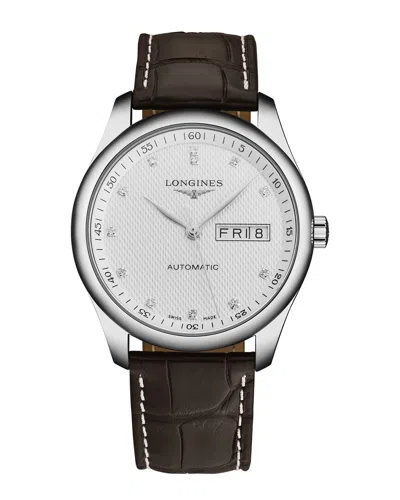 Longines Men's Master Collection Watch In Brown