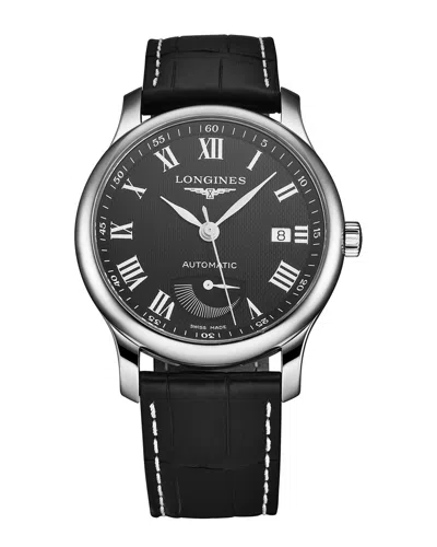 Longines Men's Master Collection Watch In Black