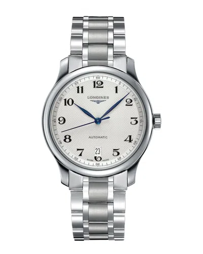 Longines Men's Swiss Automatic Master Stainless Steel Bracelet Watch 39mm L26284786 In No Color
