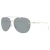 Longines Gold Men Sunglasses In Gold