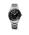 Longines Men's Spirit Zulu Time Automatic Stainless-steel Watch, 42mm