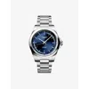 Longines Mens Sunray Blue L3.830.4.02.6 Conquest Stainless-steel Automatic Watch In Sunray Blue