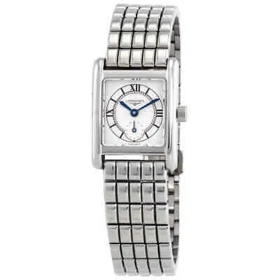 Pre-owned Longines Mini Dolcevita Quartz Silver Dial Ladies Watch L5.200.4.75.6