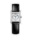 Longines Mini Dolcevita Watch, 21.5mm X 29mm In White/black