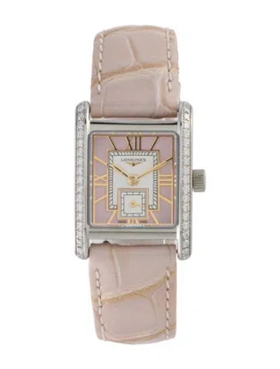 Pre-owned Longines Mini Dolcevita Watch, 22mm In Multi