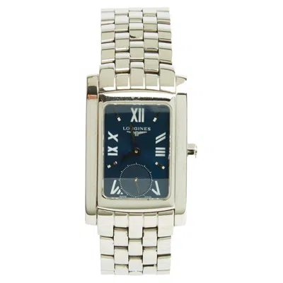 Pre-owned Longines Montre Dolce Vita Pm Full Steel Quartz Wrist Watch In Box In Multi