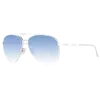 Longines White Men Sunglasses In Blue