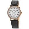 Longines Presence Automatic White Dial Leather Strap Men's Watch L4.904.1.11.2 In White