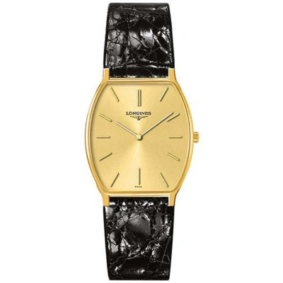 Longines Prestige Quartz Gold Dial Men's Watch L4.823.6.32.0 In Multi