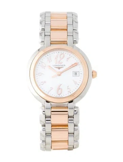 Pre-owned Longines Prima Luna Watch, 30mm In Multi