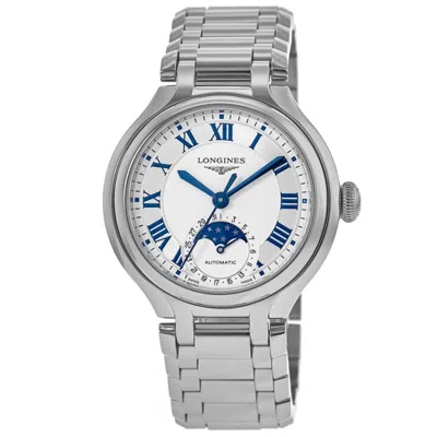 Longines Primaluna Moonphase Moonphase Ivory Dial Stainless Steel Women's Watch L8.126.4.71.6 In Multi
