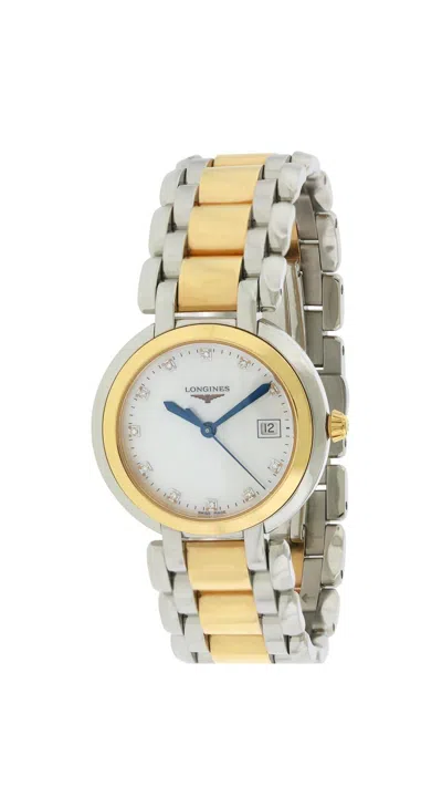 Longines Primaluna Two-tone Ladies Watch In Metallic
