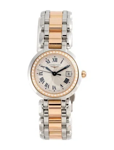 Pre-owned Longines Primaluna Watch, 27mm In Multicolor