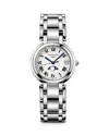 Longines Primaluna Watch, 30mm In White/silver