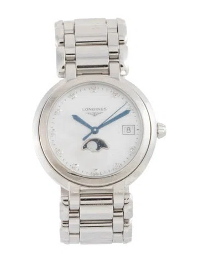 Pre-owned Longines Primaluna Watch, 34mm In Multicolor