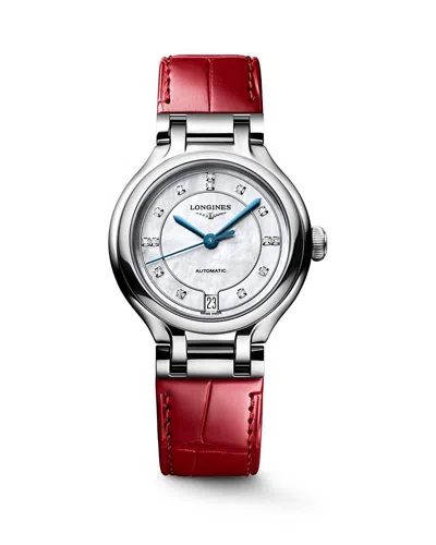 Longines Primaluna Watch, 34mm In Purple