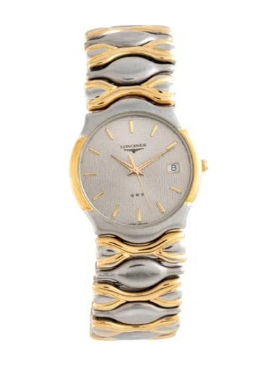 Pre-owned Longines Qwr Watch, 32mm In Multicolor