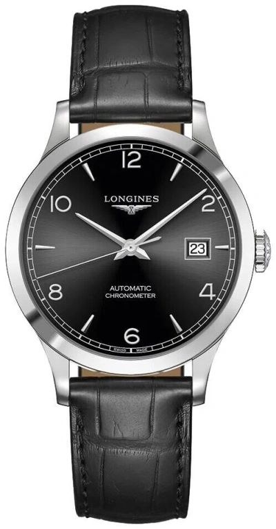 Pre-owned Longines Record Automatic L28204562