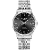 Longines Record Chronometer Automatic Black Dial Steel Men's Watch L2.821.4.56.6 In Black