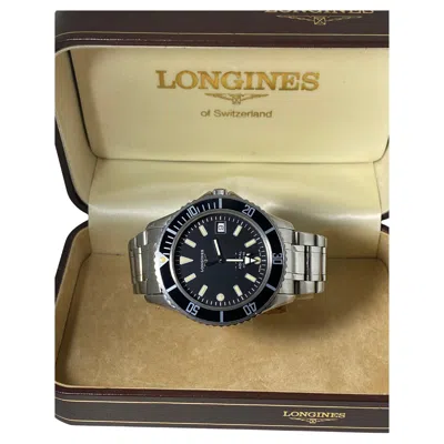 Pre-owned Longines Ref. 7464 5-star Admiral Submariner 200m Automatic Divers Watch + Box. In Multi