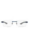 Longines Rimless Glasses In 蓝色