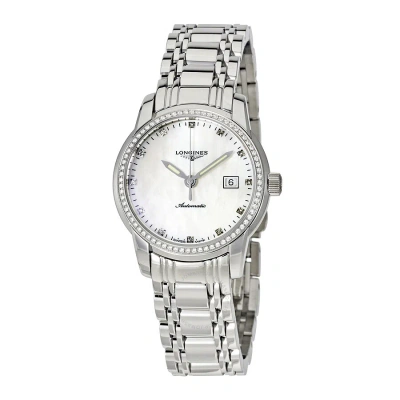 Longines Saint Imier Automatic Mother Of Pearl Dial Ladies Watch L25630876 In Metallic