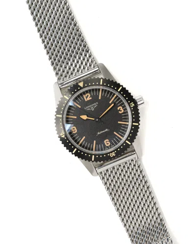 Longines Skin Diver Ref L2.822.4.56.6 Full Set Watch In Metallic