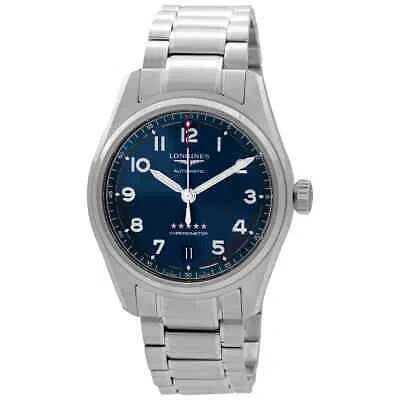 Pre-owned Longines Spirit Automatic Blue Dial Men's Watch L34104936