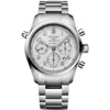 Longines Spirit Automatic Silver Chronograph Dial Steel Men's Watch L3.820.4.73.6 In Silver