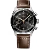 Longines Spirit Flyback Chronograph, 42mm In Black