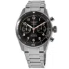 Longines Spirit Flyback Black Dial Steel Men's Watch L3.821.4.53.6 In Black
