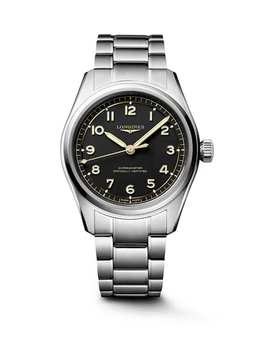 Longines Spirit Pilot Bracelet Watch, 39mm In Metallic