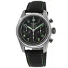 Longines Spirit Pioneer Edition Black Dial Fabric Strap Men's Watch L3.829.1.53.2