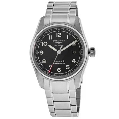 Longines Spirit Prestige Edition Automatic Black Dial Steel Men's Watch L3.810.4.53.9