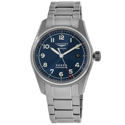 Longines Spirit Prestige Edition Automatic Blue Dial Steel Men's Watch L3.810.4.93.9 In Metallic