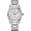 Longines Master Collection 42mm Automatic Stainless Steel Bracelet Watch In Silver