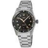 Longines Spirit Zulu Time Automatic Gmt Anthracite Dial Titanium Men's Watch L3.802.1.53.6