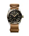 Longines Spirit Zulu Time Watch, 39mm In Black/brown