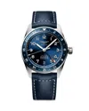 Longines Spirit Zulu Time Watch, 39mm In Blue