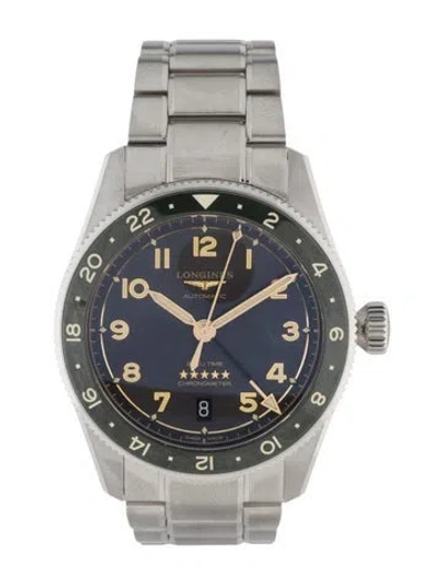 Pre-owned Longines Spirit Zulu Time Watch, 39mm In Multi