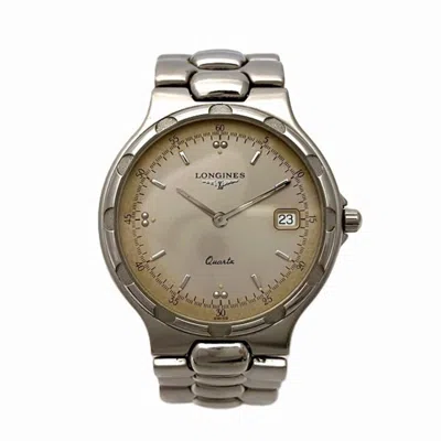 Pre-owned Longines Stainless Steel Wristwatch ()