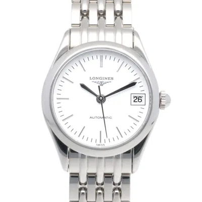Pre-owned Longines Stainless Steel Wristwatch () In Multi