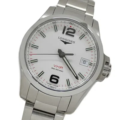 Pre-owned Longines Stainless Steel Wristwatch () In Multi
