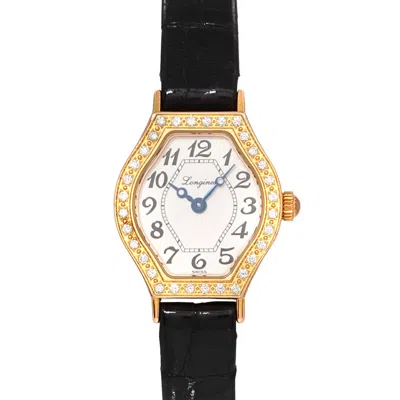 Pre-owned Longines Stainless Steel Yellow (18k) Wristwatch () In Multi