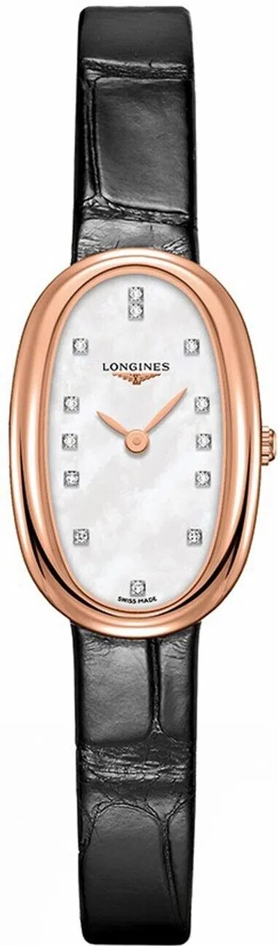 Pre-owned Longines Symphonette Rose Gold Luxury Dress Watch L2.305.8.87.0 Buy 30% Off