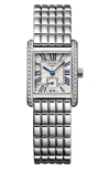 Longines The Mini Dolcevita Diamond Bracelet Watch, 29mm In Silver