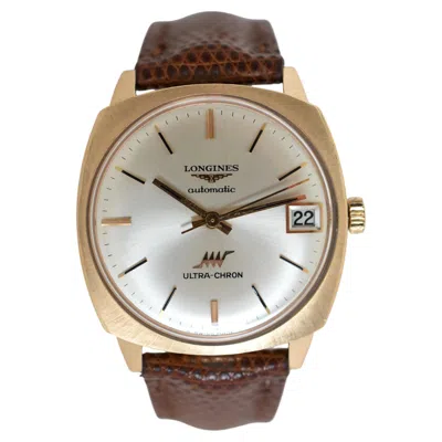 Pre-owned Longines Ultra-chron 1970's Gold 18k High Beat Cal. 431 Ref. 8357-1 In Multi